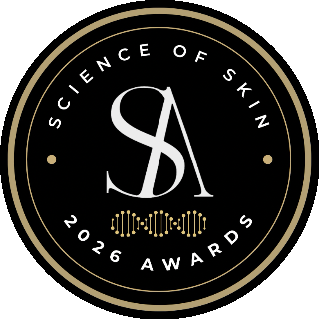Science of Skin 2026 Awards seal awarded to Exocellure Dermaceuticals
